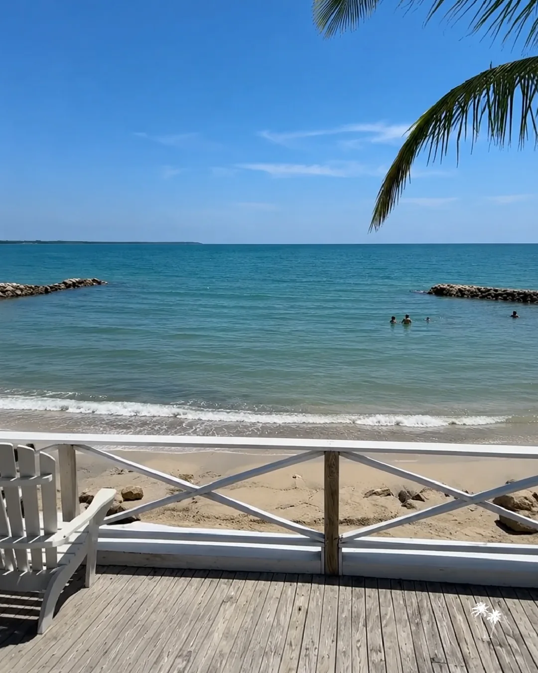 Vista al mar desde la casa